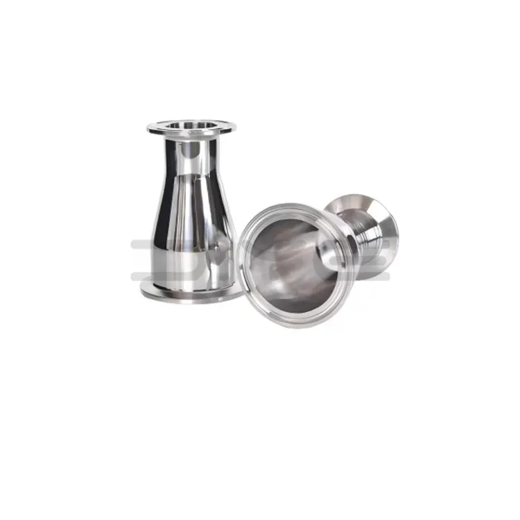 Sanitárna nerezová svorka koncentrická redukcia